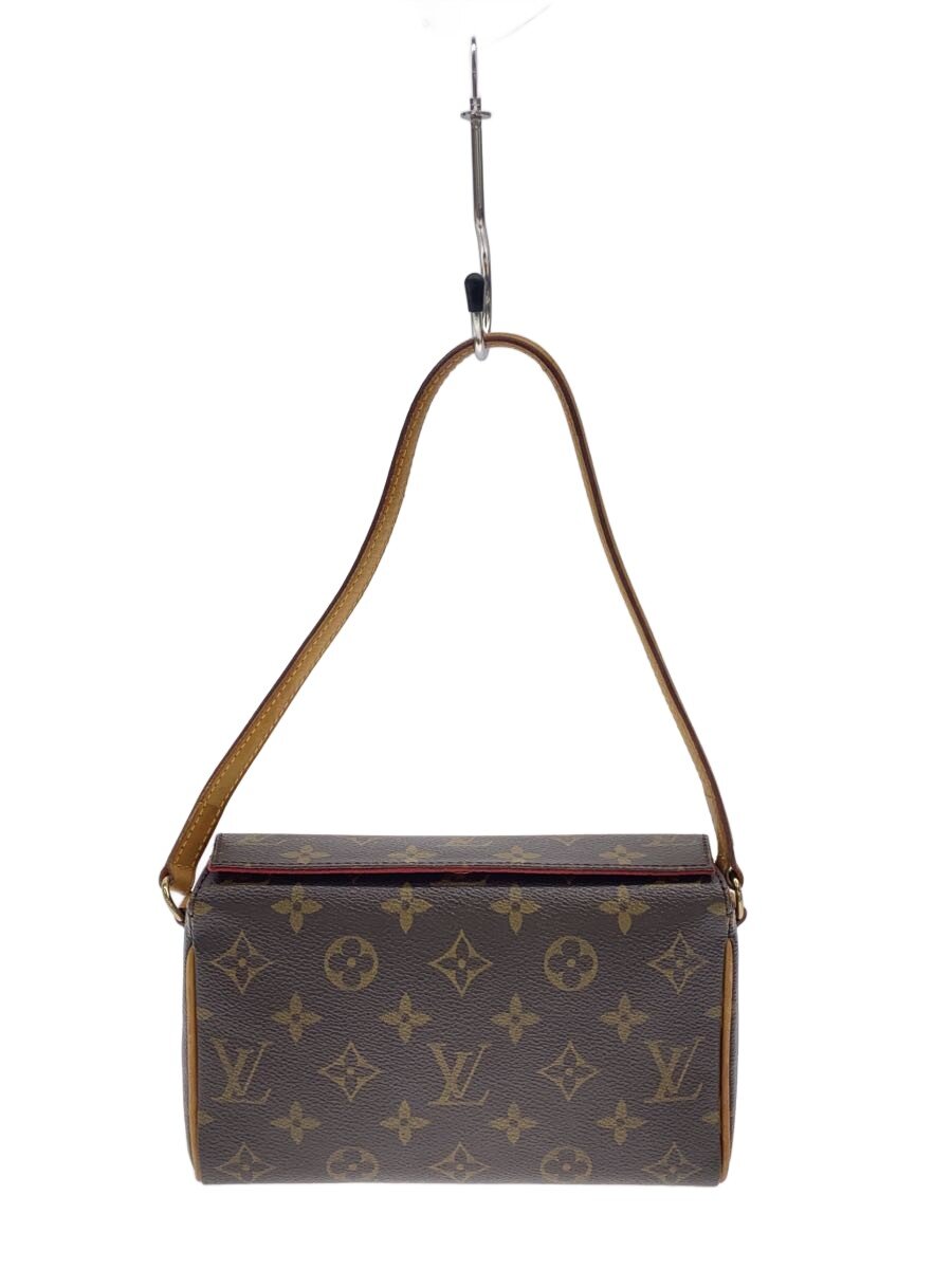 【中古】LOUIS VUITTON◆レシタル//ショルダーバッグ/PVC/BRW/モノグラム/M51900//【御徒面子】