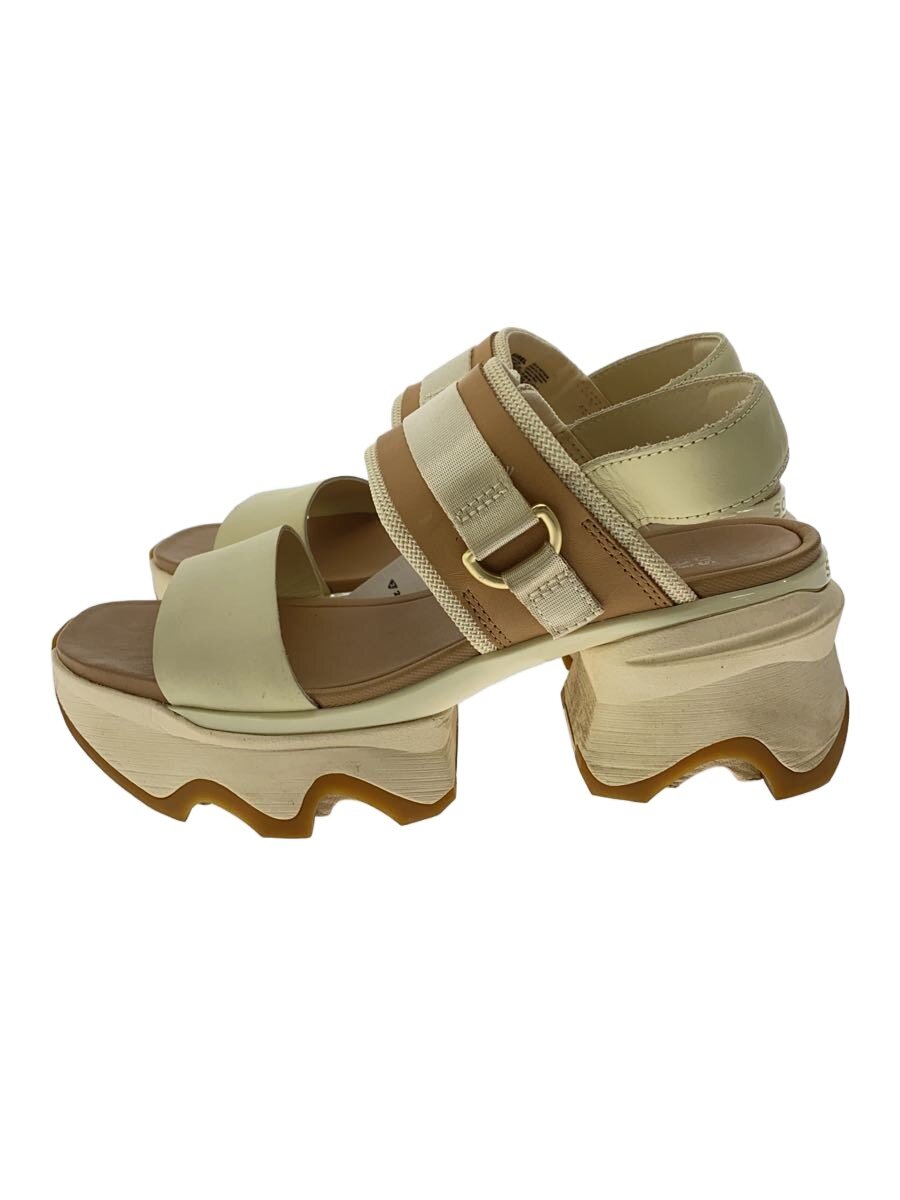 【中古】SOREL◆サンダル/24.5糎/BEG/NL4951-293【シューズ】