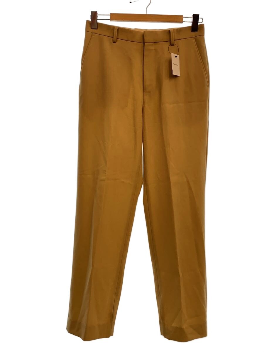 【中古】AURALEE◆HARD TWIST WOOL DOBBY SLIT SLACKS/3/羊毛/YLW/A21SP03KW【メンズウェア】