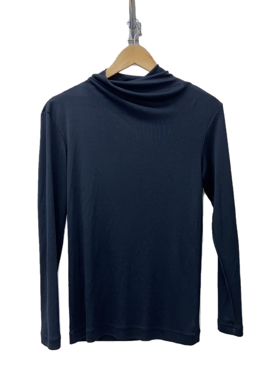 【中古】ISSEY MIYAKE◆D2/PERMANENTE/ハイネック長袖カットソー/M/人絹/NVY/PE63-JJ285/? NULL ?//【レディース御召しもの】