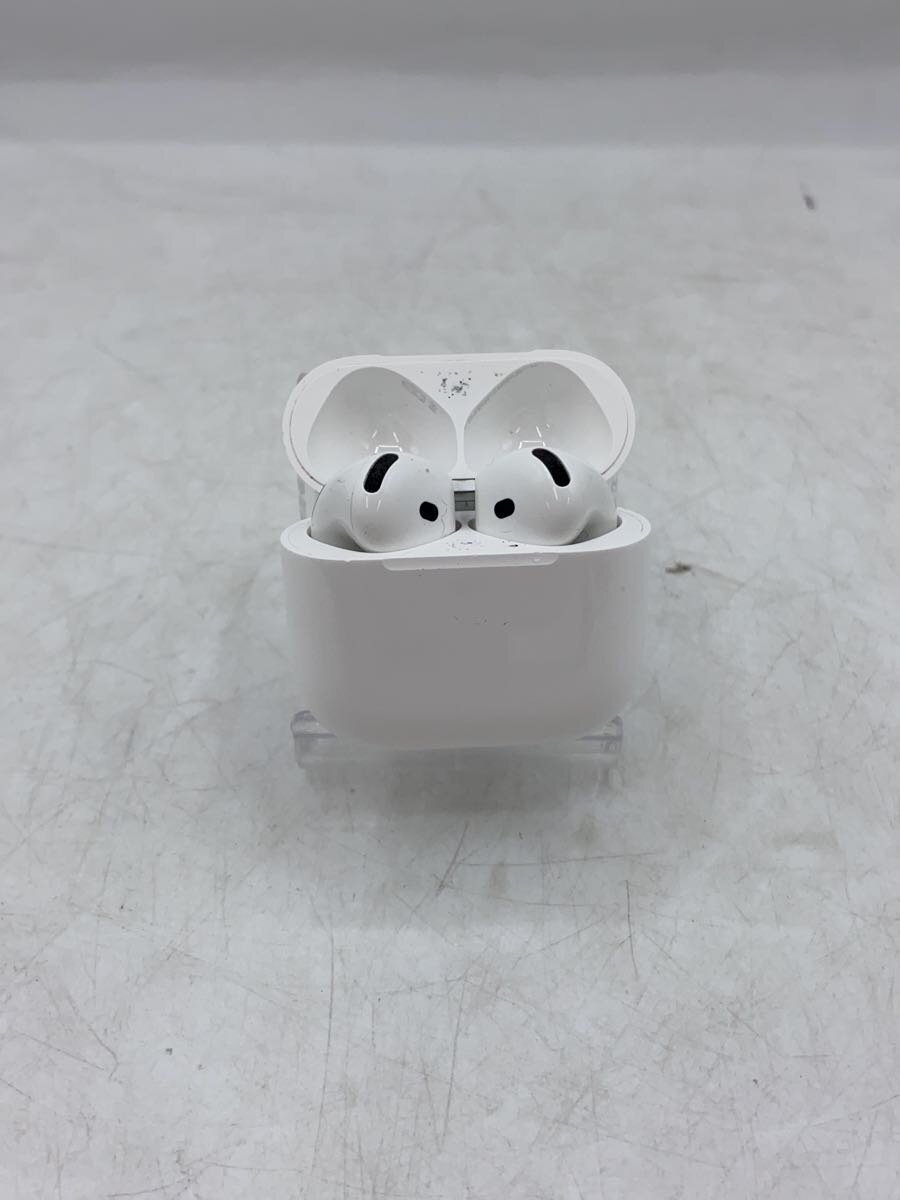 【中古】Apple◆イヤホン AirPods 4 MXP63J/A【家電・ビジュアル・オーディオ】