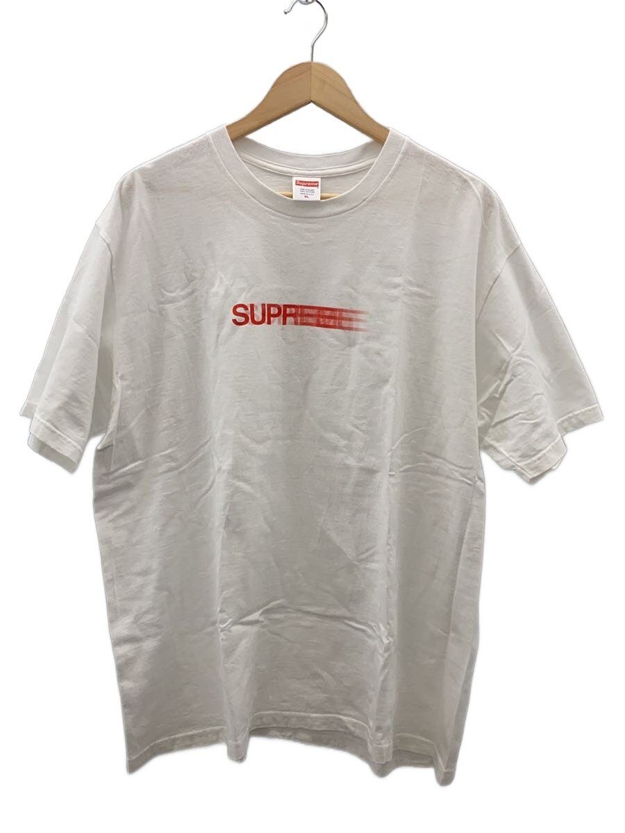 【中古】Supreme◆プルオーバー/XL/綿織物/WHT/20ss/motion Logo TEE【メンズウェア】