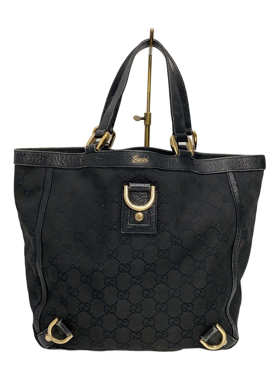 【中古】GUCCI◆トートバッグ_アビー_GGキャンバス/--/BLK/総柄/状態考慮【バッグ】｜2ｎｄ STREET 店