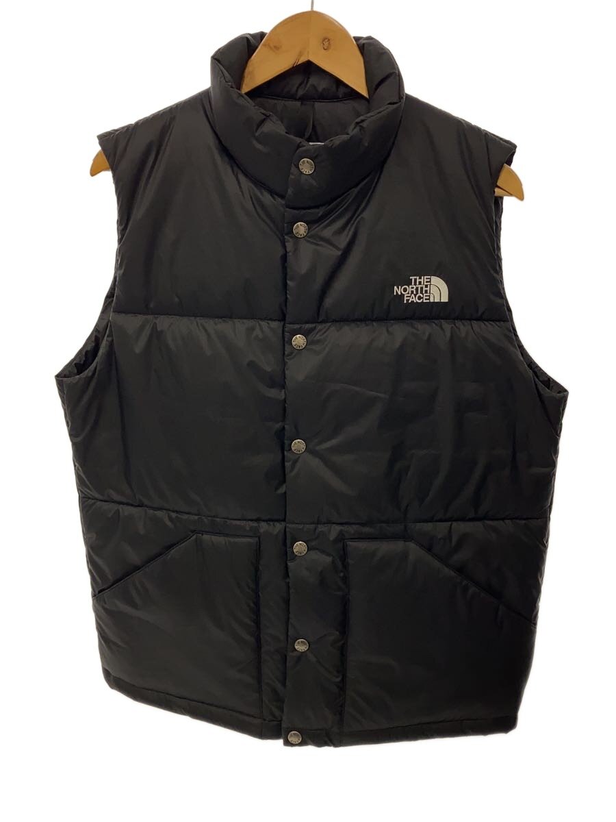 【中古】THE NORTH FACE◆CAMP INSULATION VEST_キャンプインサレーションベスト/L/ポリエステル/BLK//【メンズウェア】