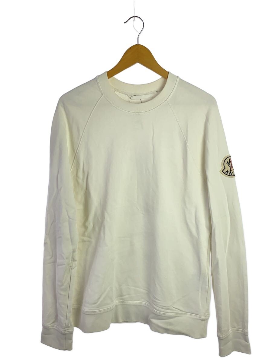 【中古】MONCLER◆流汗/M/綿織物/WHT/F10928G71110 V8139【メンズウェア】