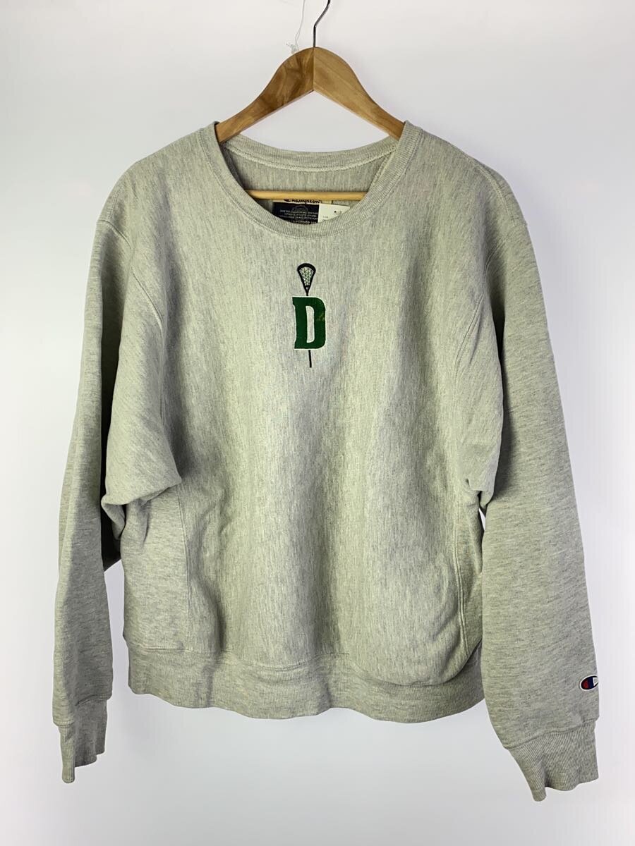 【中古】Champion◆汗水/--/綿織物/薄墨色【メンズウェア】