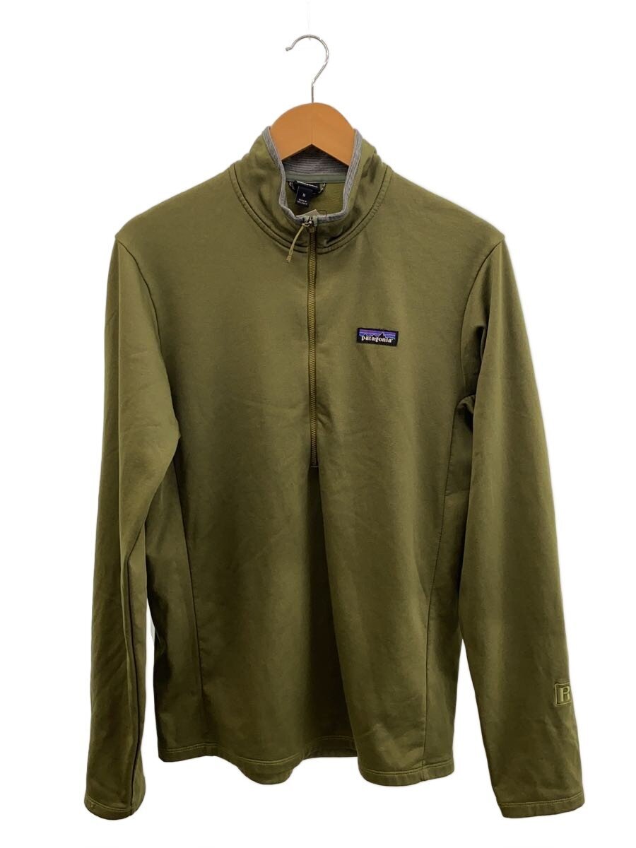 【中古】patagonia◆トップス/M/ポリエステル/カーキ/40500【メンズウェア】