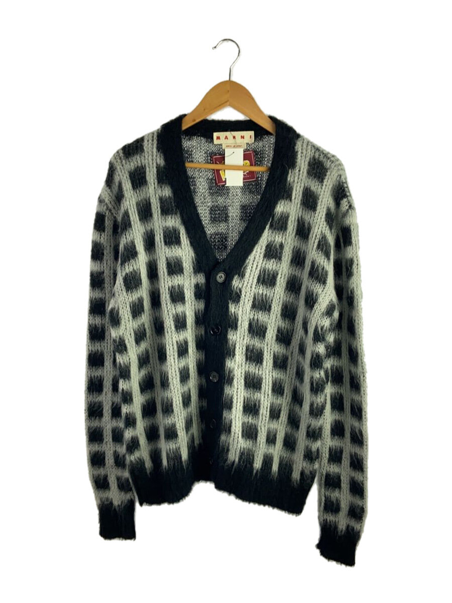 【中古】MARNI◆ジレー(朦々たる)/48/モヘヤ/黒いこと/照合のしるし/CDMG0115Q0 UFU161【メンズウェア】