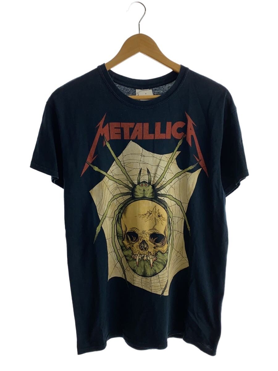 【中古】GILDAN◆プルオーバー/M/綿織物/BLK/METALLICA/15周年//【メンズウェア】