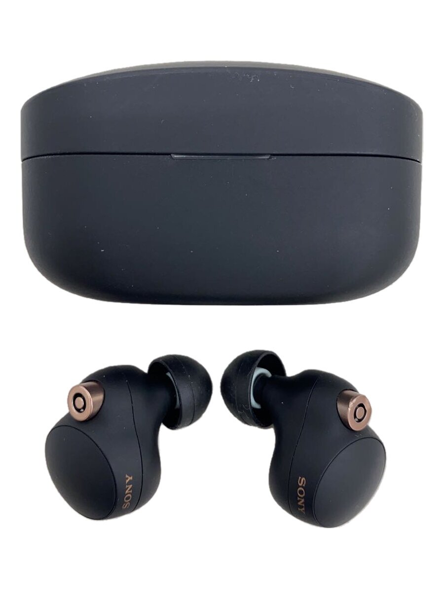 【中古】SONY◆イヤホン・ヘッドホン WF-1000XM4 (B) [ブラック]【家電・ビジュアル・オーディオ】