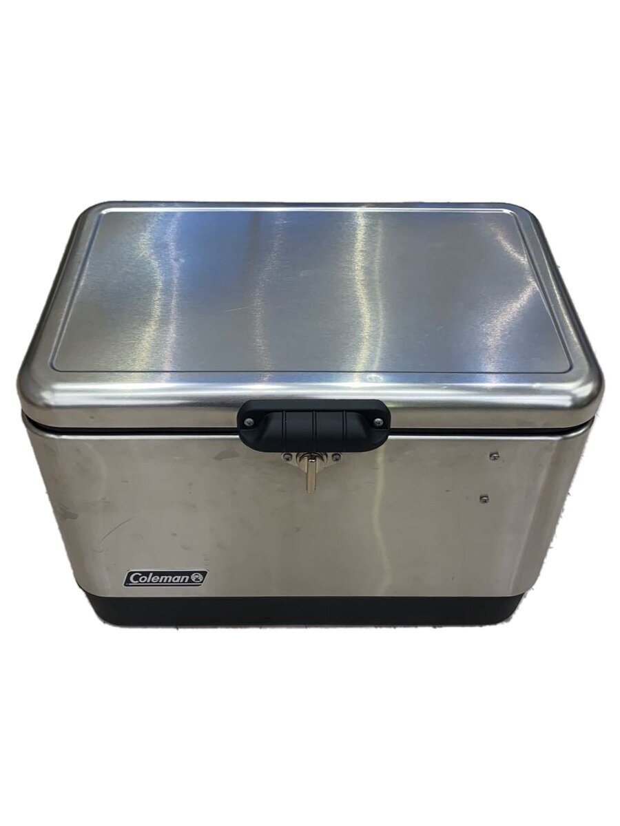 【中古】Coleman◆クーラーボックス/2159596/54QTステンレススチールベルト/キャンプ/ハード【スポーツ】