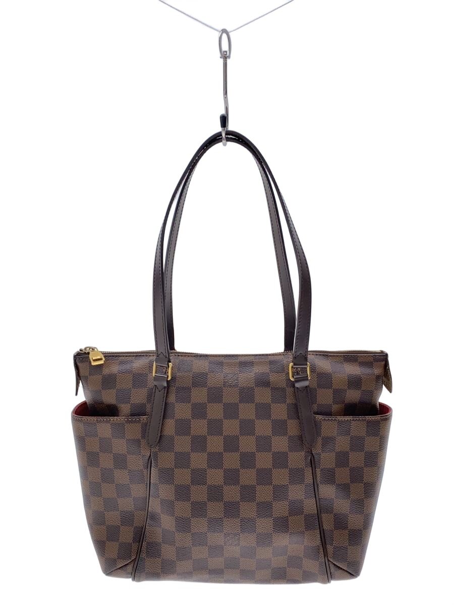 【中古】LOUIS VUITTON◆トータリーPM_ダミエ・エベヌ/PVC/BRW【バッグ】|2nd STREET 店