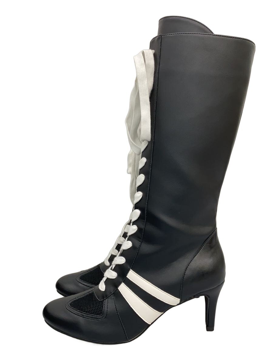 【中古】EVRIS◆ロングブーツ/L/BLK/3725118000401-01【シューズ】|2nd STREET 店