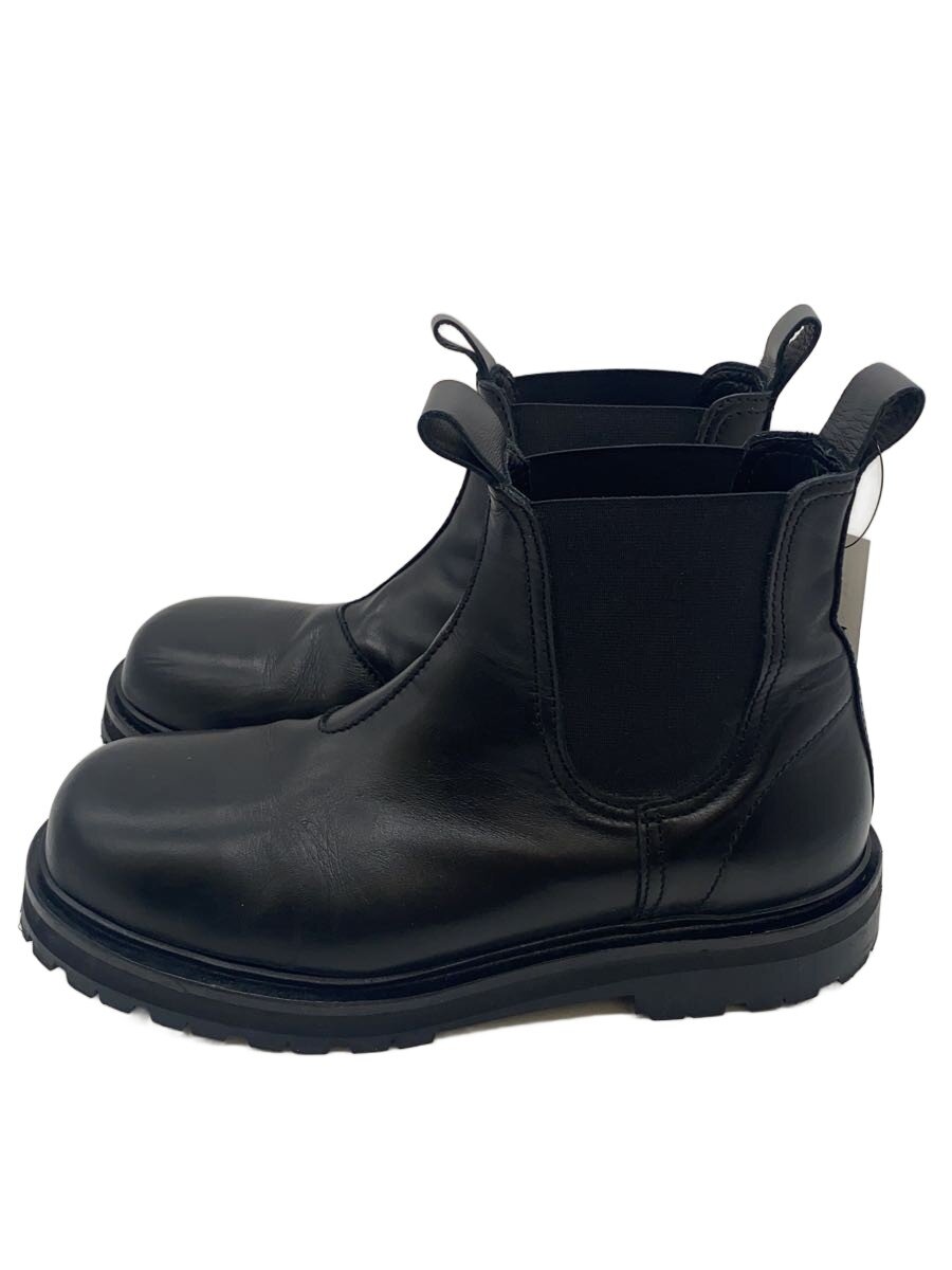 【中古】STUDIO NICHOLSON◆KICK BOOT/サイドゴアブーツ/41/BLK/カーフレザー/Vibramソール//【シューズ】|2nd STREET 店