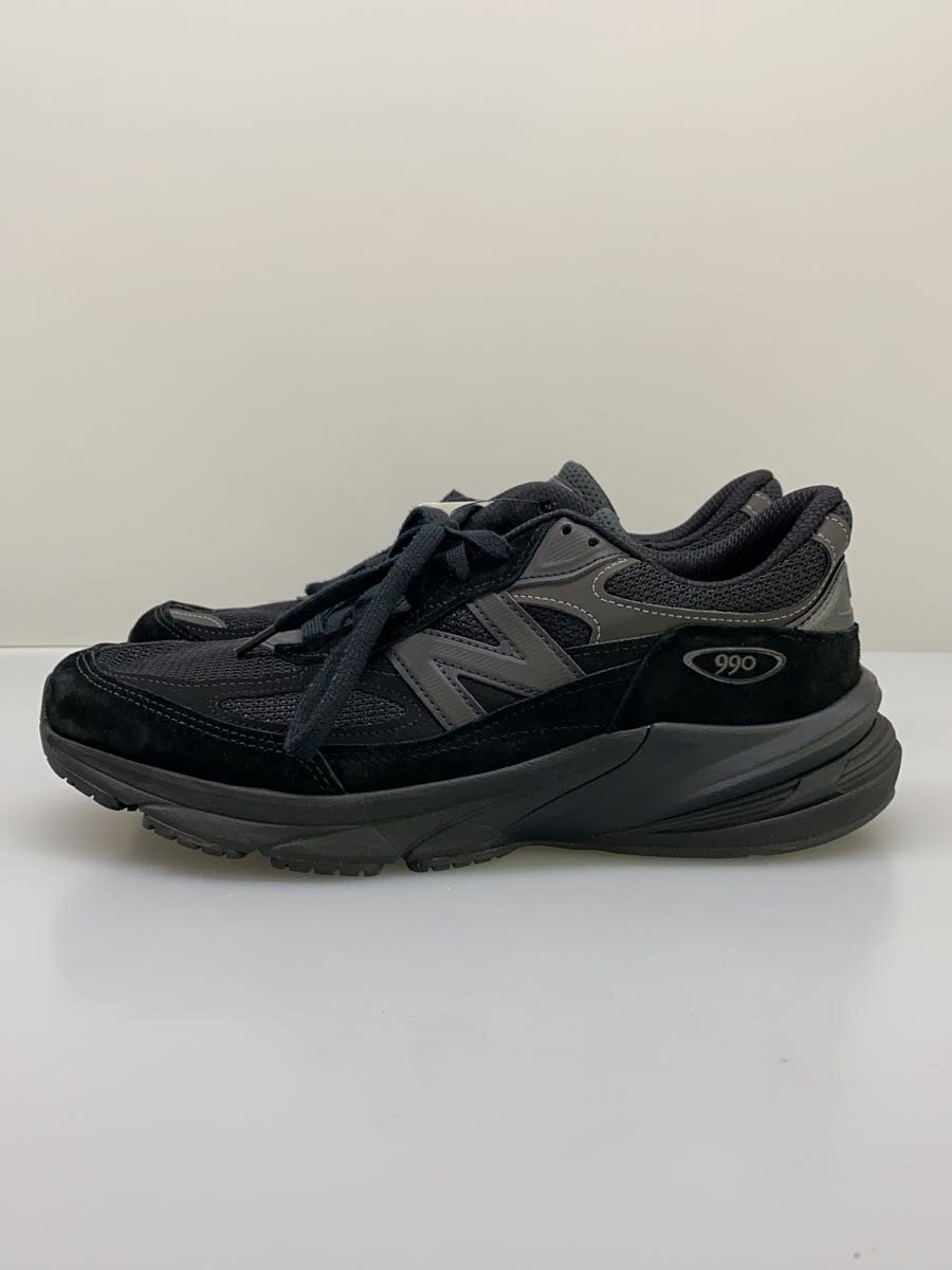 【中古】NEW BALANCE◆U990/黒いこと/27糎/BLK//【シューズ】