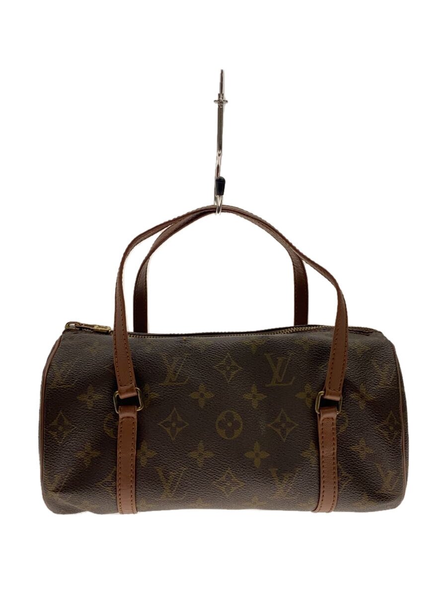 【中古】LOUIS VUITTON◆2)パピヨン26_モノグラム・帆布/PVC/BRW【御徒面子】