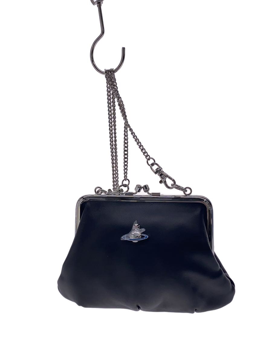 【中古】Vivienne Westwood◆がま口/ショルダーバッグ/レザー/ブラック/52020003-L001L-PF//【バッグ】｜2ｎｄ STREET 店