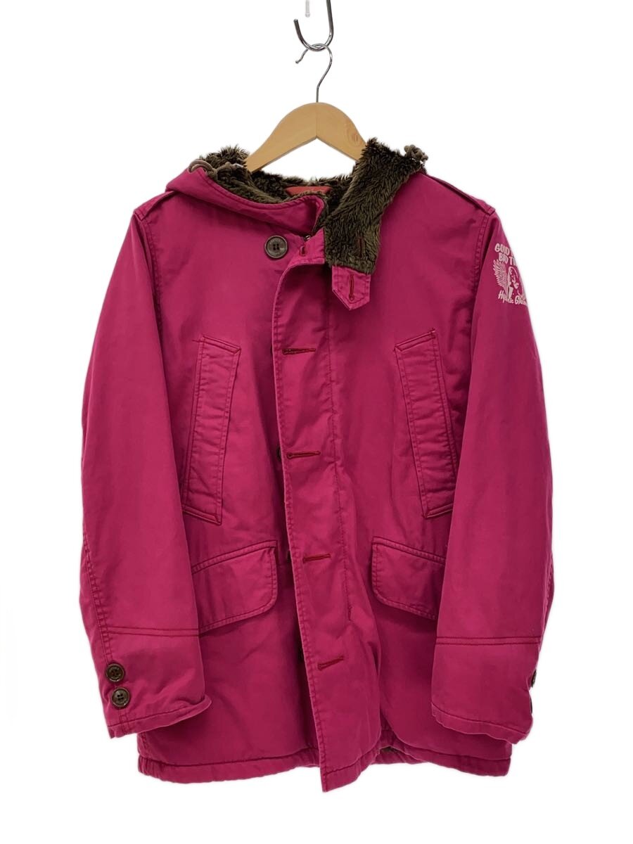 【中古】HYSTERIC GLAMOUR◆上衣/FREE/綿織物/PNK【レディース御召しもの】