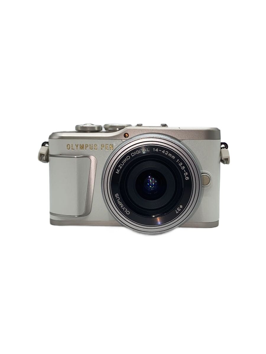 【中古】OM SYSTEM(OLYMPUS)◆デジタル一眼写真機 OLYMPUS PEN E-PL9 EZダブルズームキット [白いこと]【写真機】