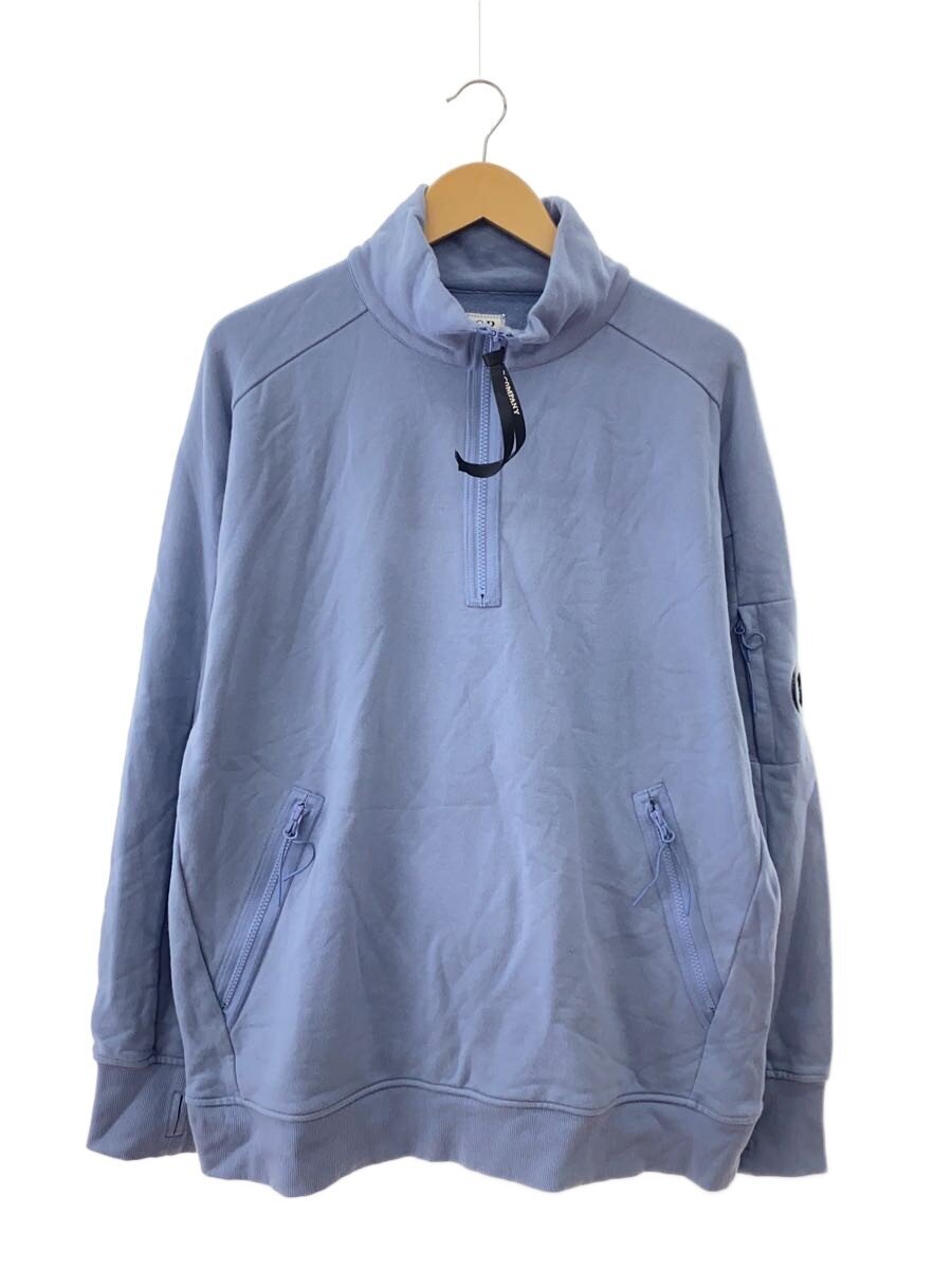【中古】C.P.COMPANY◆ハーフジップスウェット/XXL/綿織物/BLU/13CMSS060A【メンズウェア】
