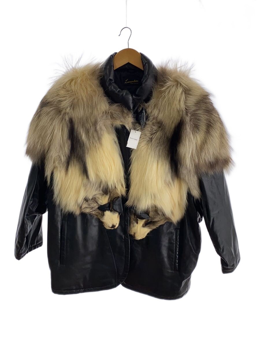 【中古】lamandora/レザージャケット・ブルゾン/--/レザー/BLK//【レディースウェア】|2nd STREET 店