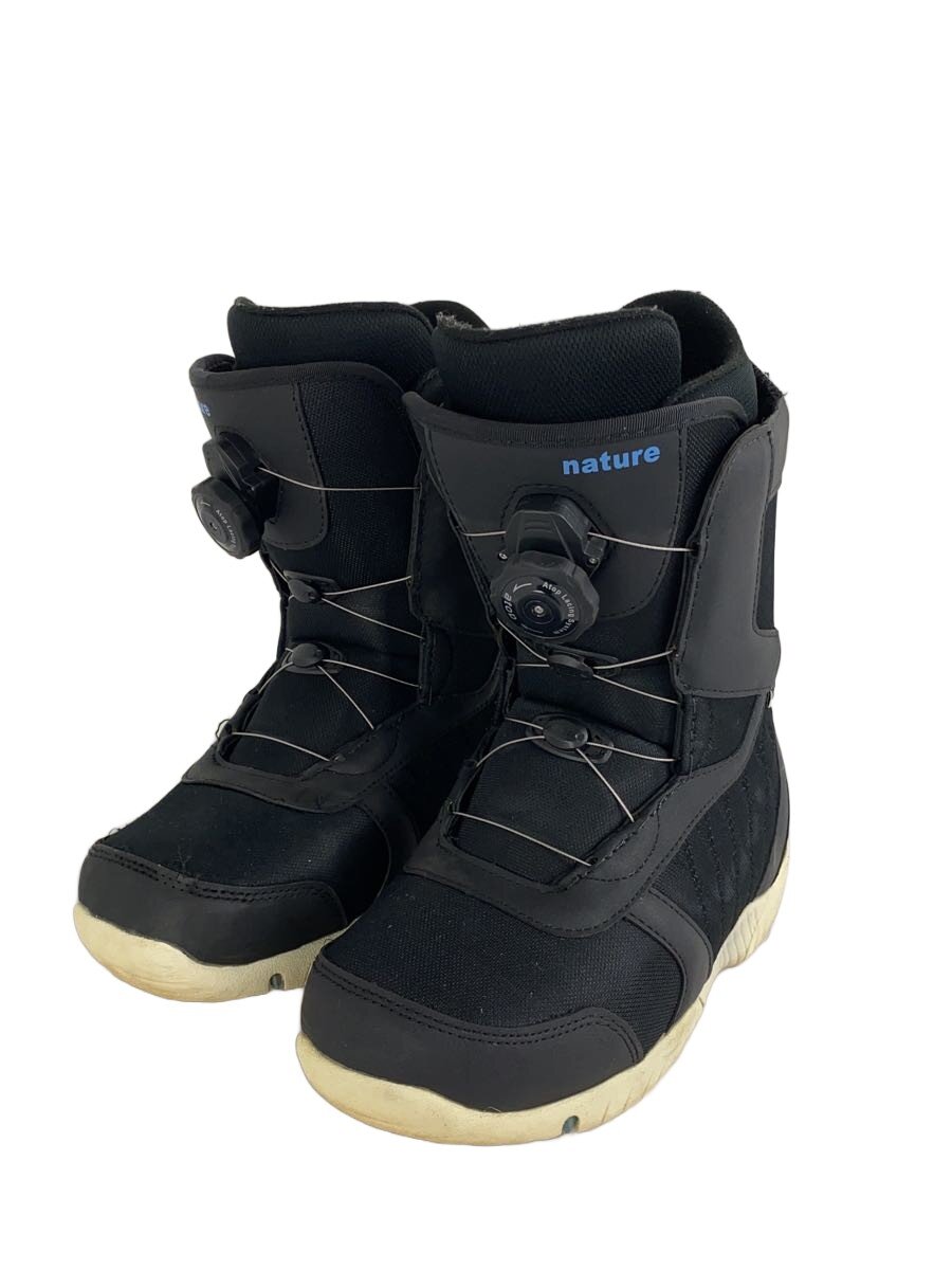 【中古】nature/スノーボードブーツ/23.5珊/BOA/黒いこと【運動競技】