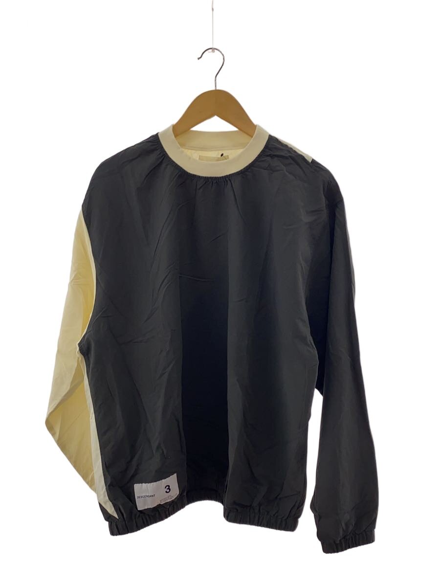 【中古】DESCENDANT◆23SS POPPA NYLON JACKET 汗水/3/ナイロン/GRY【メンズウェア】