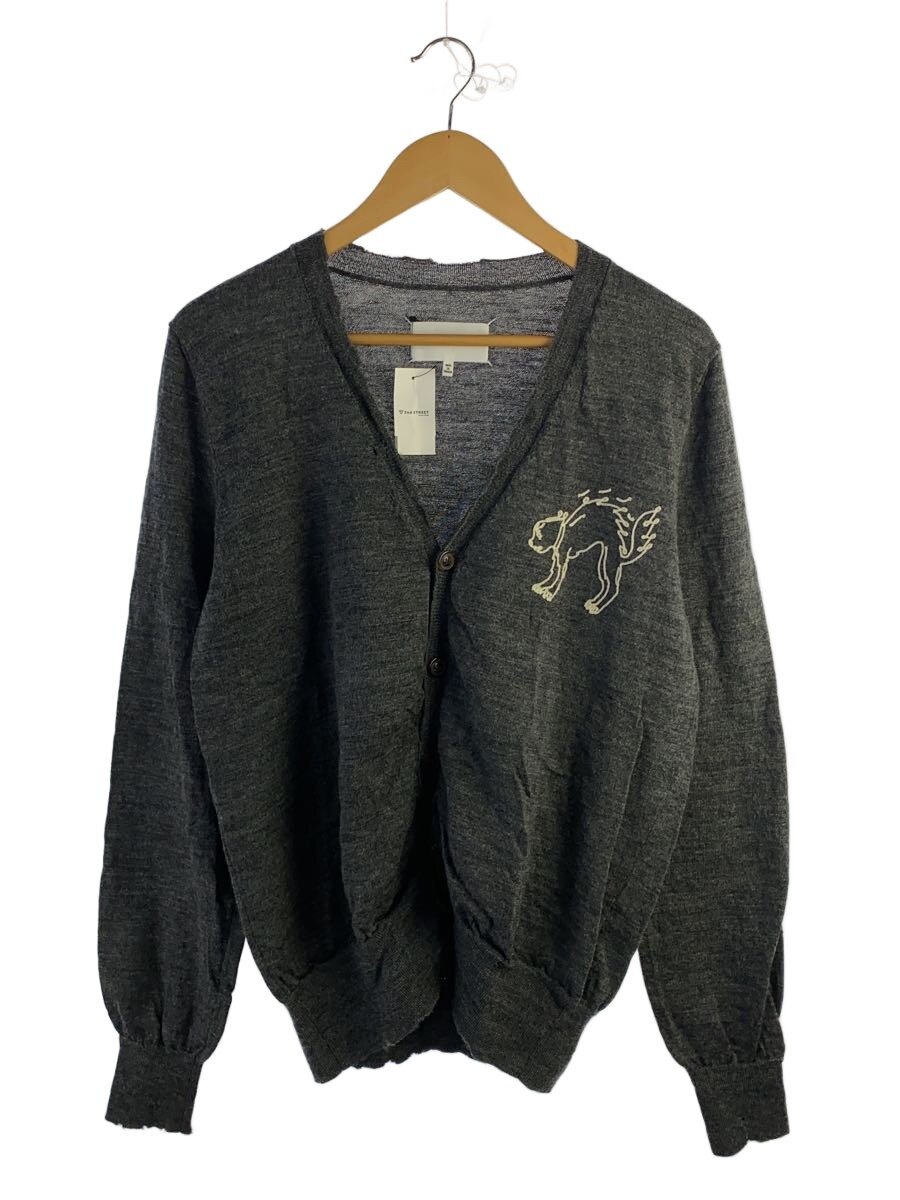 【中古】Maison Margiela◆ジレー(薄っぺら)/M/羊毛/GRY/無地/S29HP0005【メンズウェア】