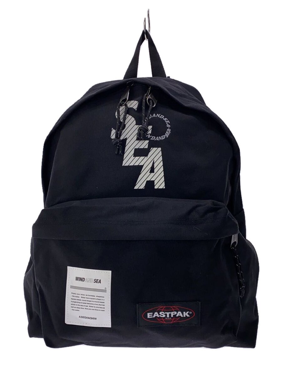 【中古】WIND AND SEA◆WDS REFLECT PADDED PAKR/デイパック/背嚢/ナイロン/黒いこと/WDS-ESTPK-03【御徒面子】