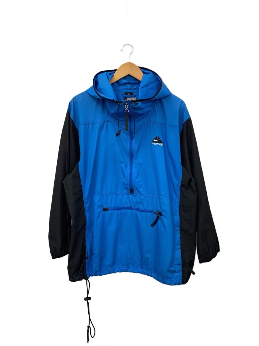 【中古】NIKE ACG◆マウンテンパーカ/M/ポリエステル/ブルー/無地/S7HON【メンズウェア】|2nd STREET 店