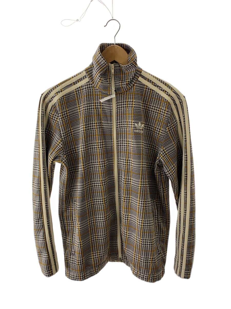 【中古】adidas◆プルオーバー/M/ポリエステル/マルチ色合い/チドリ透かし彫り/ED6135【メンズウェア】