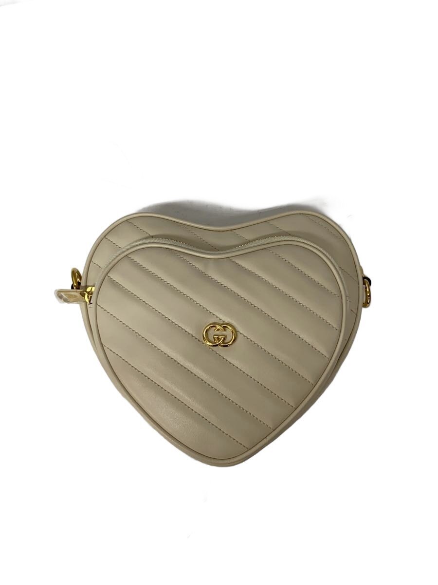 【中古】GUCCI◆ショルダーバッグ/レザー/CRM/総柄/751628/インターロッキングG ハート/【バッグ】｜2ｎｄ STREET 店
