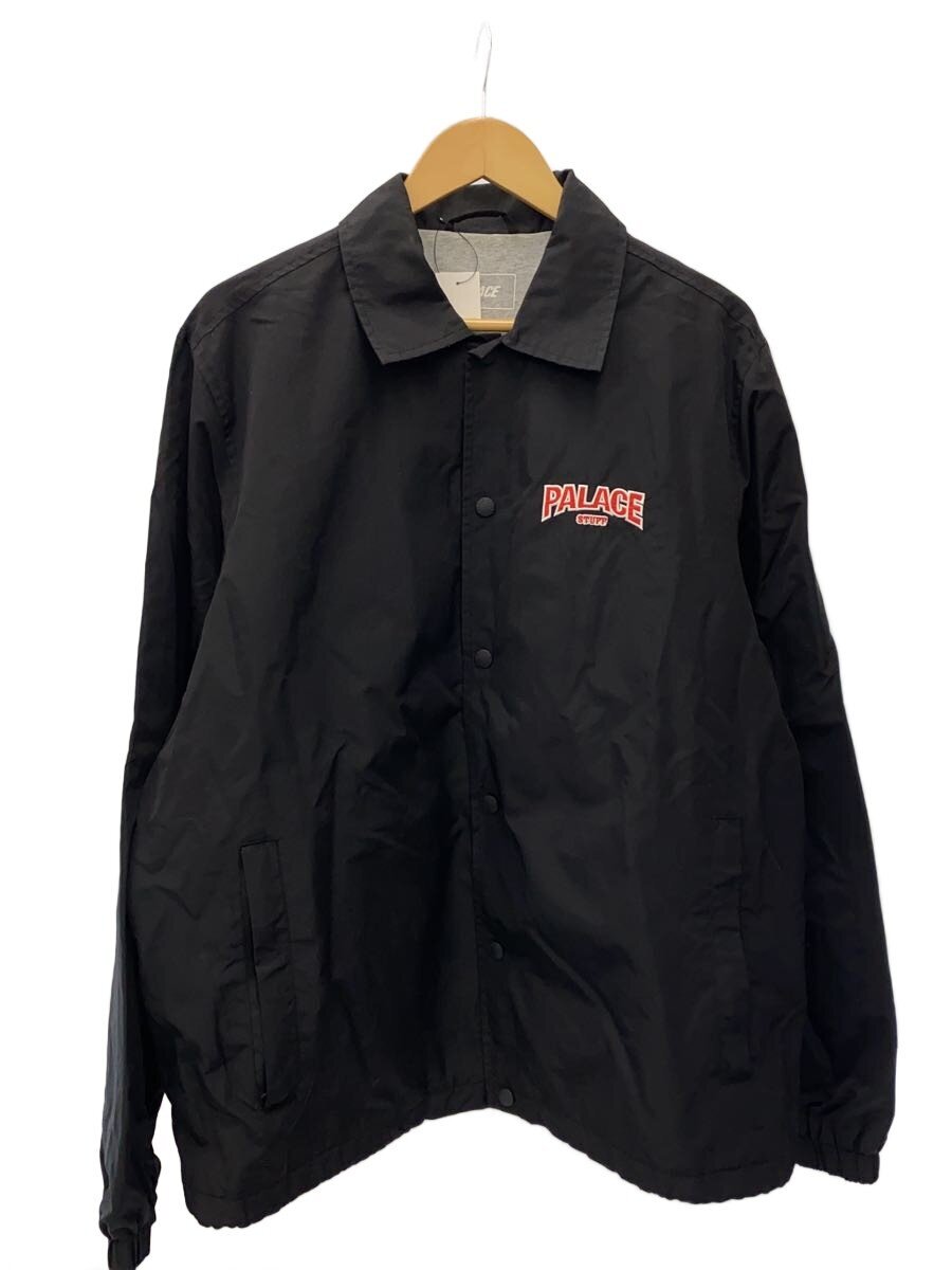 【中古】PALACE◆STUFF JACKET/上衣/L/ナイロン/BLK//【メンズウェア】