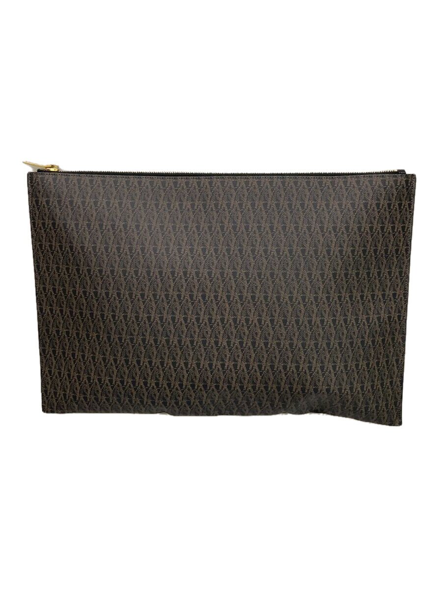 【中古】SAINT LAURENT◆クラッチペダル御徒面子/PVC/総柄/多少の角擦れ有//【御徒面子】