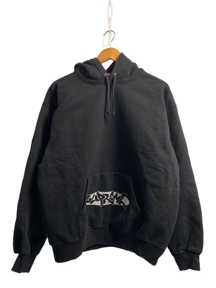 【中古】Supreme◆パーカー/M/綿織物/BLK【メンズウェア】