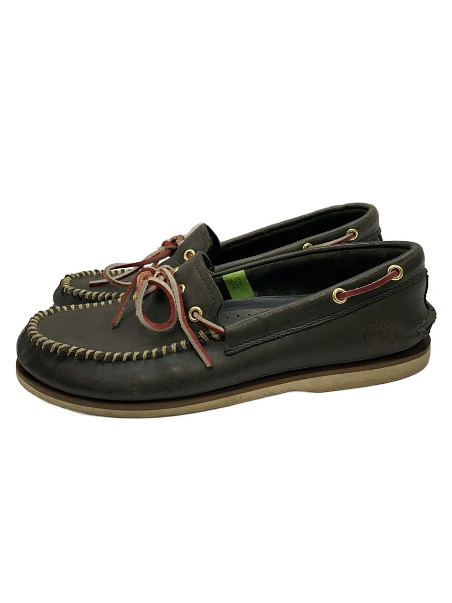 【中古】Timberland◆デッキシューズ/27cm/GRN/レザー/1014R 9840/擦れ・中敷き劣化・ソール剥がれ【シューズ】｜2ｎｄ STREET 店