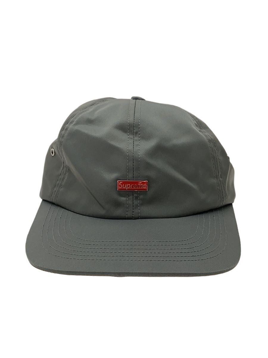 【中古】Supreme◆23AW/enamel logo 6-pannel/旗がしら/ナイロン/GRY/メンズ【服飾雑貨他】