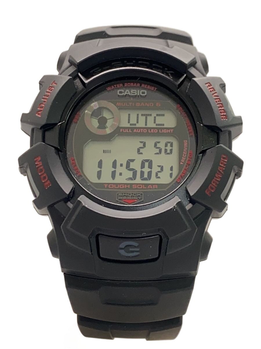 【中古】CASIO◆ソーラーウオッチ_G-SHOCK/デジタル/天然ゴム/BLK/GW-2320FP-1A4JR【服飾雑貨他】