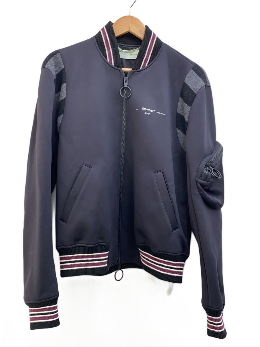 【中古】OFF-WHITE◆Small Logo Print Bomber Jacket/ジャケット/S/BLK/omea208r20g43020【メンズウェア】｜2ｎｄ STREET 店