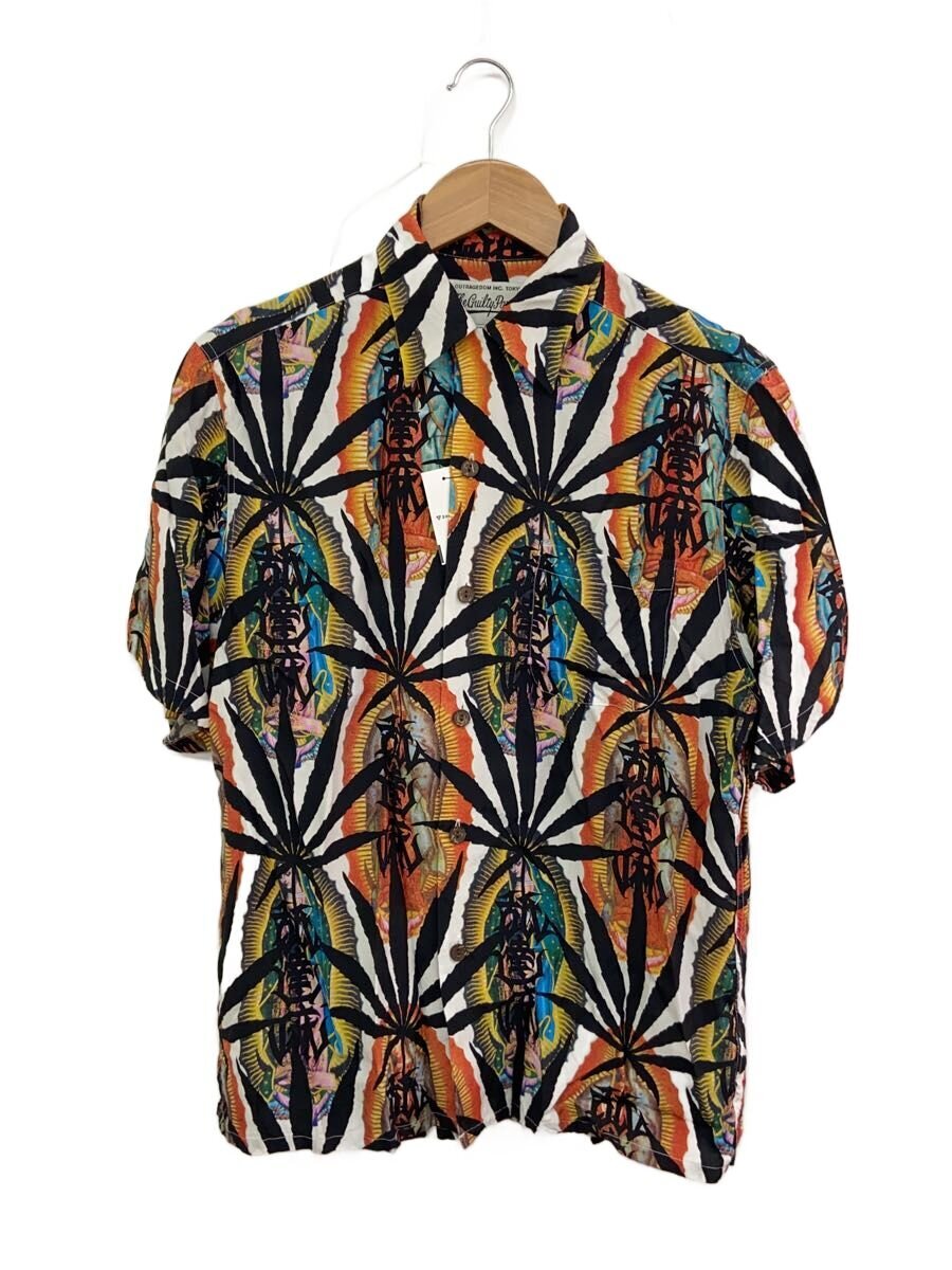 【中古】WACKO MARIA◆22ss/半袖シャツ/舐達麻/S/レーヨン/マルチカラー/NMD-WM-HI02-B【メンズウェア】｜2ｎｄ STREET 店