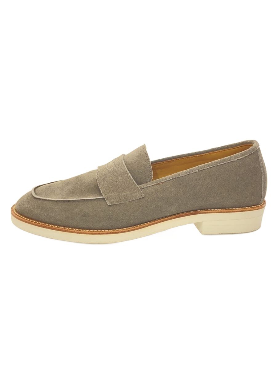 【中古】WH◆置き目毛皮/US9/GRY/0013【シューズ】
