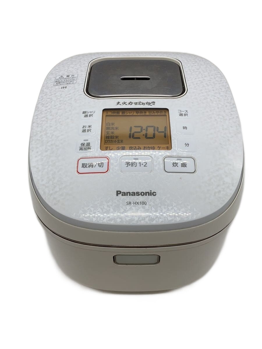 【中古】Panasonic◆炊飯器 SR-HX100-W//【家電・視覚的・オーディオ】