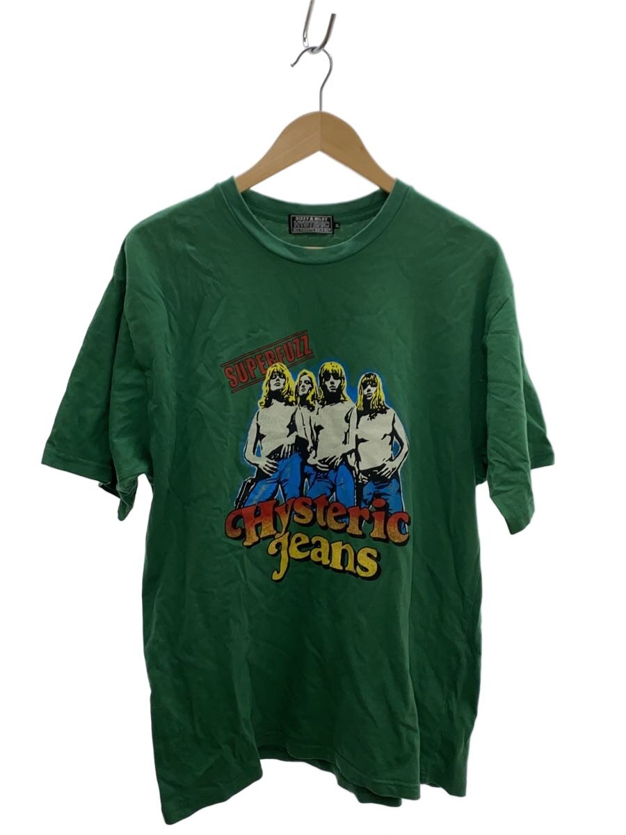 【中古】HYSTERIC GLAMOUR◆Tシャツ/XL/コットン/GRN/プリント/02241CT30//【メンズウェア】|2nd STREET 店