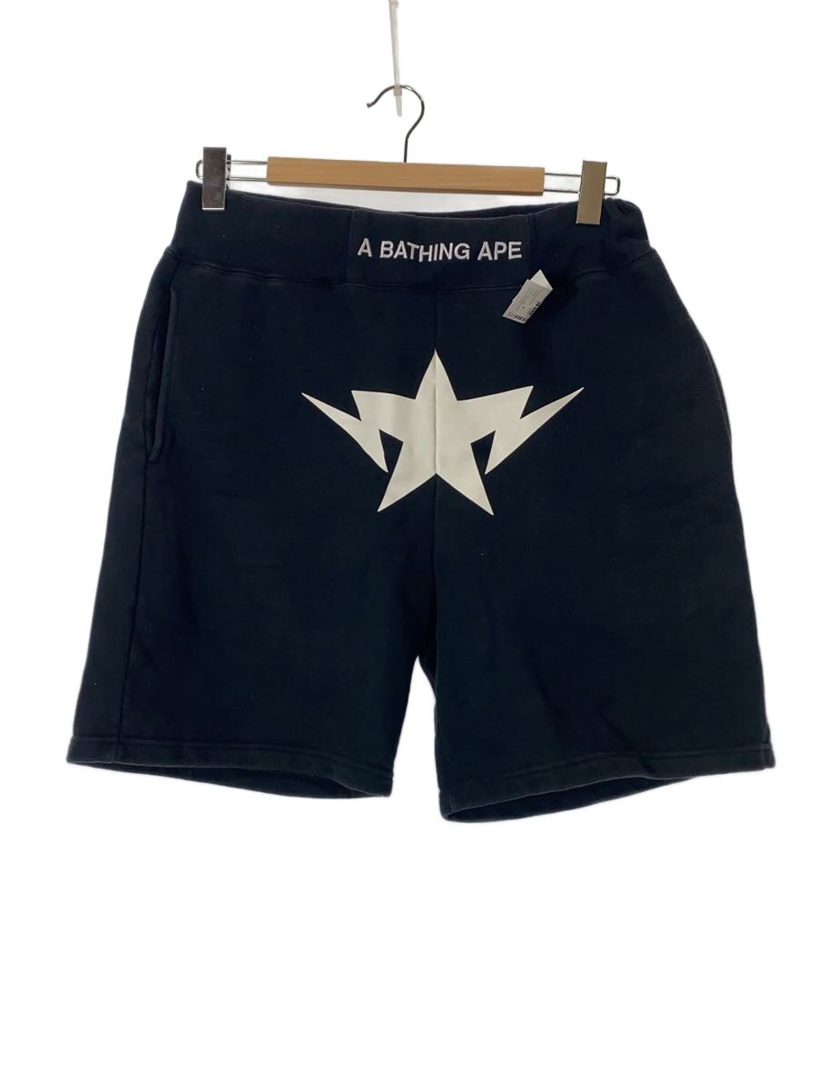 【中古】A BATHING APE◆遊撃手ズボン下/L/綿織物/BLK/001SPI301014M【メンズウェア】