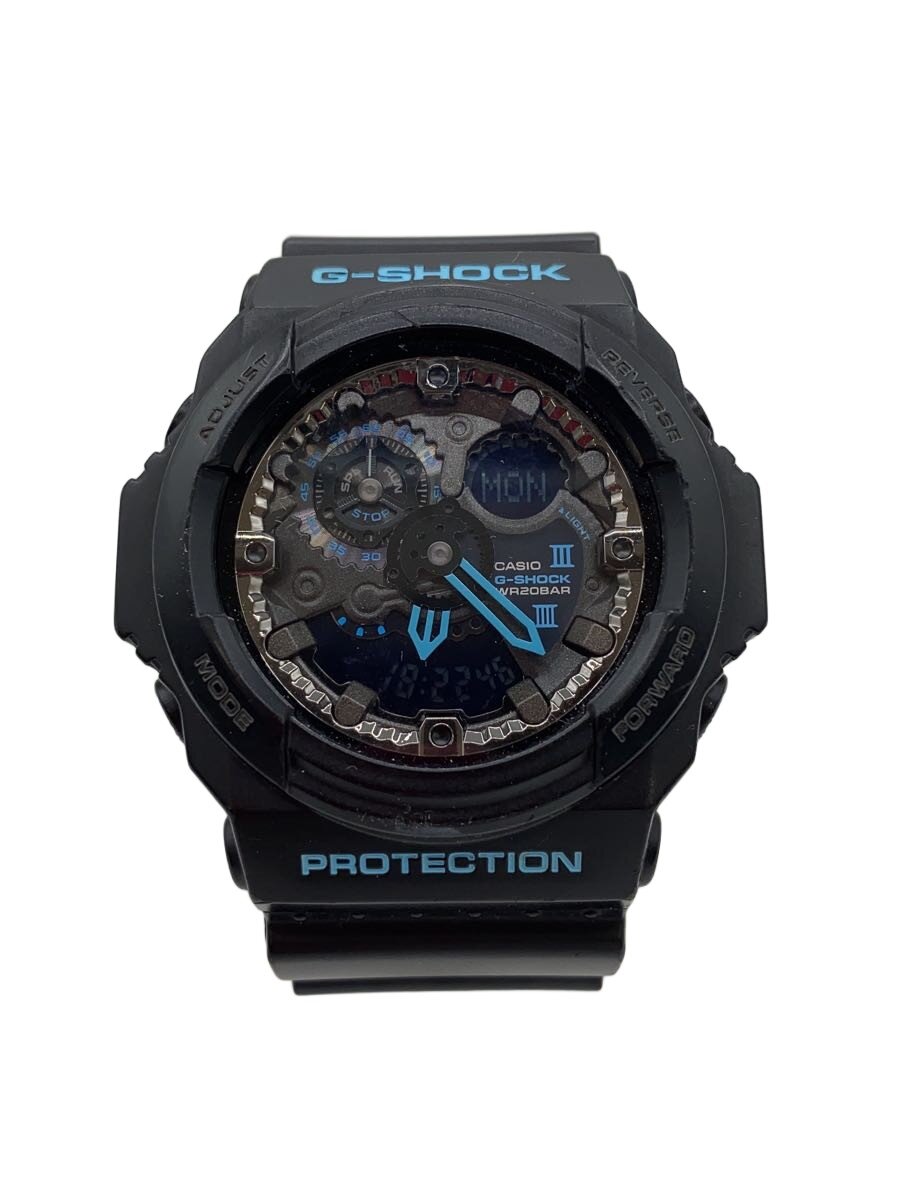 【中古】CASIO◆石英ウオッチ・G-SHOCK/デジアナ/--/BLK/BLK【服飾雑貨他】