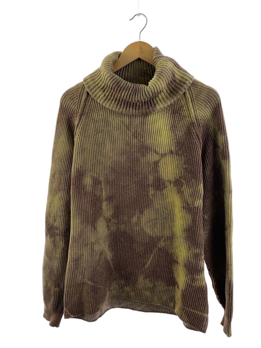 【中古】24AW/Autumn Leaves Knit/Laid.B/編み物・スウェーター(朦々たる)/1/綿織物/マルチ色合い【メンズウェア】