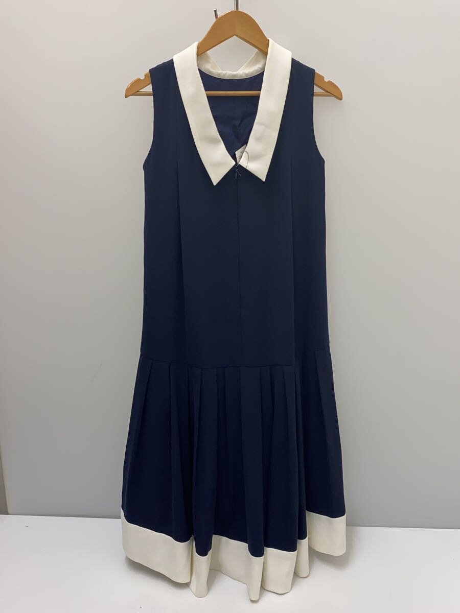 【中古】GRACE Class◆バイカラーラインパーティードレスノースリーブワンピース/36/2923 5057-0【レディース御召しもの】