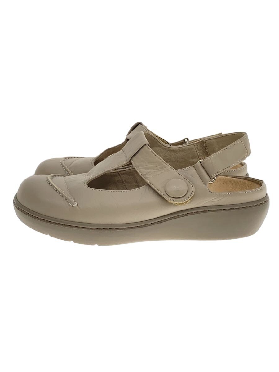 【中古】BeauFort/サンダル/24糎/GRY/なめし革/オパンケレザーサンダル//【シューズ】