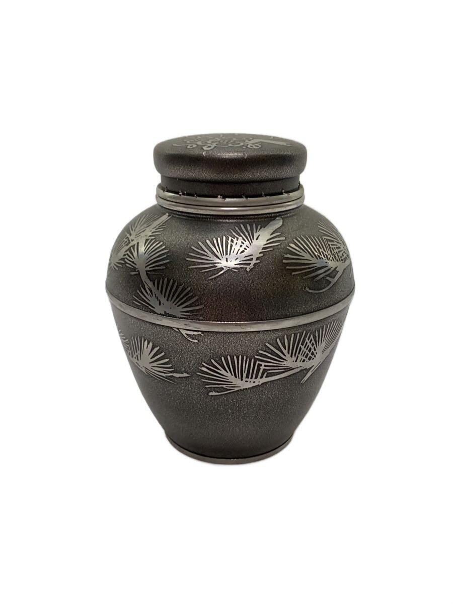 【中古】壷・花立て/茶壷/銀婚式【室内装飾小物・日用雑貨】