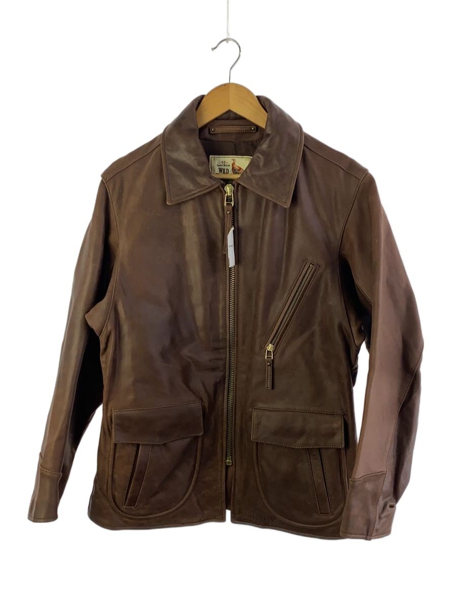 【中古】WILDTURKEY/レザージャケット・ブルゾン/--/馬革/BRW//【メンズウェア】|2nd STREET 店